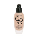 Golden Rose | Satin Smoothing Fluid Foundation SPF15 No 28 (34ml) | GRSSFF28