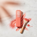 Sunkissed | Blush Drip Liquid Blusher | Apricot Shade | Hydrating & Dewy Finish | With Hyaluronic Acid & Peptides (4ml) | SU32261A