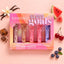 Sunkissed | Gloss Goals | Vanilla, Fudge, Watermelon, Cherry & Blueberry | Σετ Lip Gloss 5 x 14ml | Vegan Λάμψη Υψηλής Γυαλάδας | SU32532