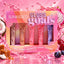 Sunkissed | Gloss Goals | Vanilla, Fudge, Watermelon, Cherry & Blueberry | Σετ Lip Gloss 5 x 14ml | Vegan Λάμψη Υψηλής Γυαλάδας | SU32532