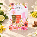 The Kind Edit Co. | Spa Botanique | Bergamot, Ylang-Ylang, Lily & Sandalwood | Σετ Περιποίησης Μαλλιών Shower Pamper 100ml | Shampoo, Conditioner & Hair Turban | SU32548