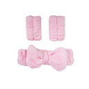 Donegal | Soft Headband & Wristband Skincare Set (3pcs) | D6058