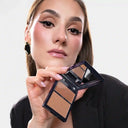 CLARESA | Duo Palette Creamy & Pressed Bronzer 01 More Sculpted (8.5g) | Παλέτα Bronzer για Contouring | CDPCPBR01