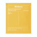 Biodance | Radiant Vita Niacinamide | Real Deep Sheet Mask 34g | Brightening & Dark Spot Care | BIORAVNRDM