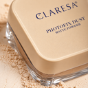 CLARESA | Photofix Dust Matte Powder Universal 8g | Air-Light Oil Control Finish | CL36535