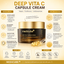 Medicube | Deep Vita C Capsule Cream 55g | Brightening Vitamin C Moisturiser for Dark Spots & Uneven Skin Tone | MEDDVICCC