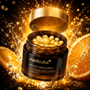 Medicube | Deep Vita C Capsule Cream 55g | Brightening Vitamin C Moisturiser for Dark Spots & Uneven Skin Tone | MEDDVICCC