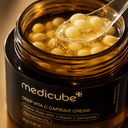 Medicube | Deep Vita C Capsule Cream 55g | Brightening Vitamin C Moisturiser for Dark Spots & Uneven Skin Tone | MEDDVICCC