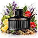 Laura Biagiotti | Roma Uomo Nero Estremo Men Eau De Parfum Intense Spray 125ml | Aromatic Fougère | LBRUNE125