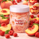 Sunkissed | Peach Melba | Butter Whip Body Butter 200g | Deep Hydration & Silky Soft Skin | SU32504