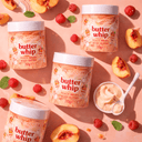 Sunkissed | Peach Melba | Butter Whip Body Butter 200g | Deep Hydration & Silky Soft Skin | SU32504