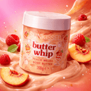 Sunkissed | Peach Melba | Butter Whip Body Butter 200g | Deep Hydration & Silky Soft Skin | SU32504