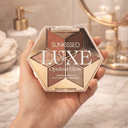 Sunkissed | LUXE Opulent Glow Eyeshadow Palette | High Pigment Shimmer & Matte Shades (9g) | SU31545