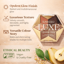Sunkissed | LUXE Opulent Glow Eyeshadow Palette | High Pigment Shimmer & Matte Shades (9g) | SU31545
