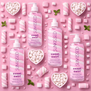 Sunkissed | Sweet Swirl Marshmallow Body Lotion | Hydrating & Vegan Formula 300ml | SU32146