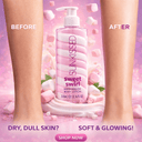 Sunkissed | Sweet Swirl Marshmallow Body Lotion | Hydrating & Vegan Formula 300ml | SU32146
