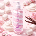 Sunkissed | Sweet Swirl Marshmallow Body Lotion | Hydrating & Vegan Formula 300ml | SU32146