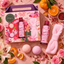 The Kind Edit Co. | Utopia | Pink Peppercorn | Σετ Μπάνιου με Fluffy Headband – Bath & Shower Gel 200ml & 2 x 50g Bath Fizzers | Vegan & PETA-Approved | SU32536