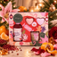 The Kind Edit Co. | Utopia | Pink Peppercorn | Σετ Μπάνιου Relax & Bathe – Body Wash 100ml, 2 x 20g Bath Fizzers & Κερί 30g | Vegan & PETA-Approved | SU32461