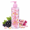 Sunkissed x Love Hearts | Blackcurrant Body Lotion 200ml | Hydrating & Softening Body Moisturiser | SU32480