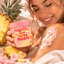 Sunkissed x Love Hearts | Pineapple Smoothie Body Butter 250g | Whipped Moisturising Body Butter | SU32482