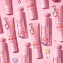 Sunkissed x Love Hearts | Cherry | Lip Gloss & Lip Conditioner Duo Gift Set | Sweet Hydrating Lip Care | SU32484