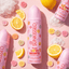 Sunkissed x Love Hearts | Lemon Sherbet Shower Foam 250ml | Whipped Cleansing Shower Mousse | SU32478