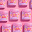 Sunkissed x Love Hearts | Blackcurrant | Soap & Scrub Whipped Body Cleanser 250g | Gently Exfoliating Sweet Cleanse | SU32483