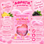 Sunkissed x Love Hearts | Whipped Collection Σετ Δώρου | Pineapple Smoothie Body Butter 140g + Blackcurrant Soap & Scrub 150g + Headband | SU32657