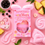 Sunkissed x Love Hearts | Whipped Collection Σετ Δώρου | Pineapple Smoothie Body Butter 140g + Blackcurrant Soap & Scrub 150g + Headband | SU32657